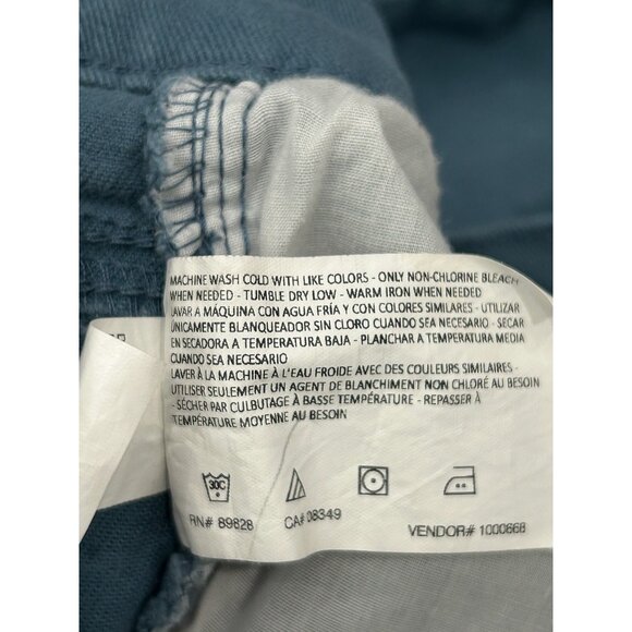 Gloria Vanderbilt Amanda High Rise Tapered Jean Cerulean Tide Sz 14 Classic - Picture 9 of 12